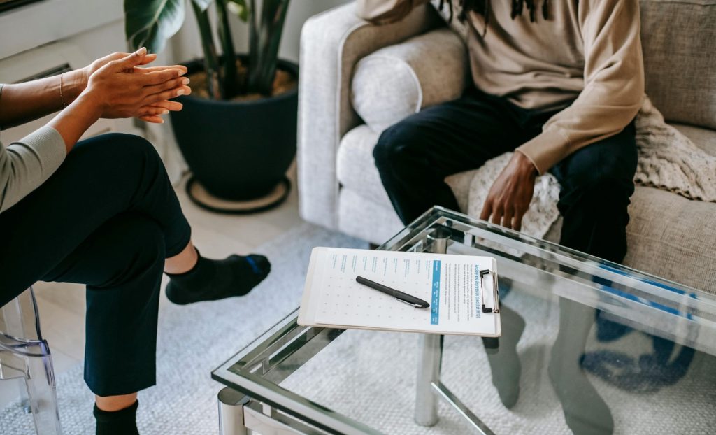 client completes insurance verification during Scottsdale mental health admissions